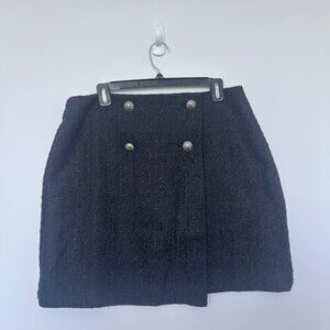 Ann Taylor Loft Skirt, Black, Size 12P